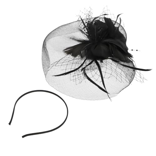 CLISPEED Federn Kopfschmuck Halloween Haarband Transparent Optik Zarte Feder Haar Kostüm Party Requisite Festival Kopfschmuck Accessoire CLISPEED Federn Kopfschmuck Halloween Haarband Transparent Optik Zarte Feder Haar Kostüm Party Requisite Festival Kopfschmuck Accessoire von CLISPEED