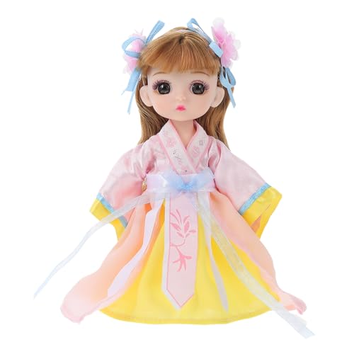 CLISPEED Festliche Kinderkostüm Puppe aus Robustem Material mit Lebendigen Farben Traditionellem Chinesischem Stil Pädagogischem für Mädchen zum Mid Autumn Festival CLISPEED Festliche Kinderkostüm Puppe aus Robustem Material mit Lebendigen Farben Traditionellem Chinesischem Stil Pädagogischem für Mädchen zum Mid Autumn Festival von CLISPEED