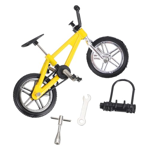 CLISPEED Finger Bicycle Miniaturmodell aus Bewegliche Pedale und Lenker Dekoratives Desktop für Sammler Stressabbauendes Outdoor für Jungen Ab Jahren CLISPEED Finger Bicycle Miniaturmodell aus Bewegliche Pedale und Lenker Dekoratives Desktop für Sammler Stressabbauendes Outdoor für Jungen Ab Jahren von CLISPEED