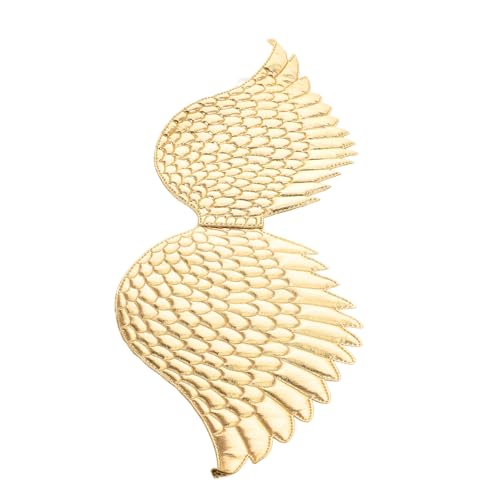 CLISPEED Flügel Kostüm aus Goldene Fake Wings Modell Dekoration Vielseitig für Halloween Karneval Maskerade Geburtstagsparty Cosplay Zubehör für Mädchen von CLISPEED
