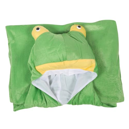 CLISPEED Froschkostüm aus Weichem Hautfreundlichem Stoff Leichtes Bequemes Cosplay Outfit für Halloween Karneval Kinderfest Bühnenauftritt und Fotoshooting CLISPEED Froschkostüm aus Weichem Hautfreundlichem Stoff Leichtes Bequemes Cosplay Outfit für Halloween Karneval Kinderfest Bühnenauftritt und Fotoshooting von CLISPEED