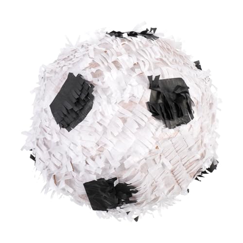 CLISPEED Fußball Pinata zum Befüllen mit Süßigkeiten Kindergeburtstag Partyspiel Fußball Themen Dekoration für Geburtstagsfeier Weltmeisterschaft CLISPEED Fußball Pinata zum Befüllen mit Süßigkeiten Kindergeburtstag Partyspiel Fußball Themen Dekoration für Geburtstagsfeier Weltmeisterschaft von CLISPEED