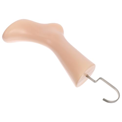 CLISPEED Fußmodell mit Haken aus Robustem Abs Kunststoff Nahtloses Dickes Sockendisplay für Damen und Jugendliche Tragbar Leicht Vielseitig für Schmuck und Socken Präsentation von CLISPEED