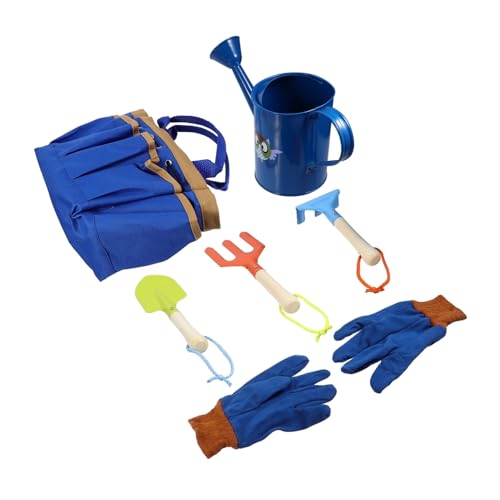 CLISPEED Gartenset Stabiles Sicheres Sandspielzeug und Gartenwerkzeug Outdoor Gartenarbeit Leicht und Kindgerecht für Mädchen und Jungen Ab Jahren von CLISPEED