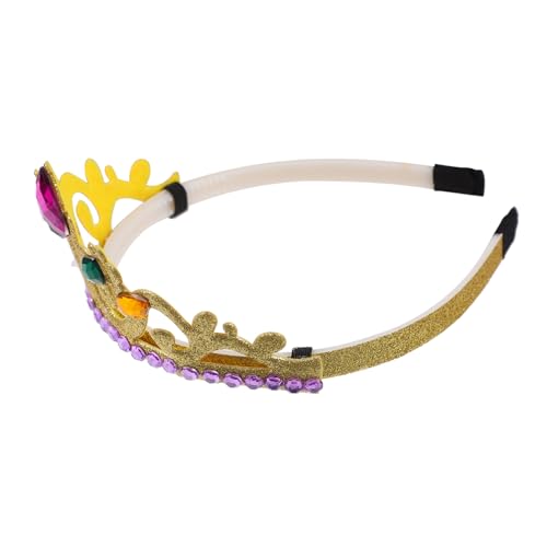 CLISPEED Geburtstagskrone für Mädchen Gelbe Prinzessin Tiara mit Funkelnden Strasssteinen Bequemes Langlebiges Haarband für Party Festival und Kostüm Design für Kinderfest CLISPEED Geburtstagskrone für Mädchen Gelbe Prinzessin Tiara mit Funkelnden Strasssteinen Bequemes Langlebiges Haarband für Party Festival und Kostüm Design für Kinderfest von CLISPEED