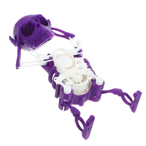 CLISPEED Gedrucktes Skelett Zappelspielzeug Stressabbau Tanzendes Kinderspielzeug für Drinnen und Draußen Geeignet Angstlösendes Fidget Toy für Mädchen und Jungen von CLISPEED