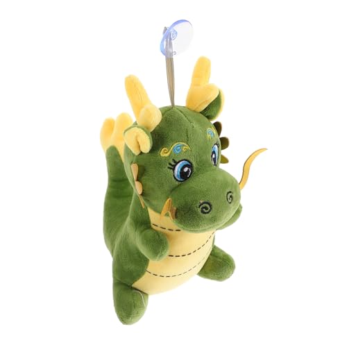 CLISPEED Gefüllte Drachenpuppe mit Saugnapf und Aufhängung Chinesisches Neujahrs Maskottchen Dekoratives Stofftier für Familie und Glücksbringer zum Jahr des Drachen CLISPEED Gefüllte Drachenpuppe mit Saugnapf und Aufhängung Chinesisches Neujahrs Maskottchen Dekoratives Stofftier für Familie und Glücksbringer zum Jahr des Drachen von CLISPEED