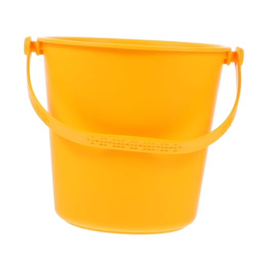CLISPEED Gelber Robuster Sandspielzeug Eimer mit Tragbarem Griff Kompakt und Vielseitig für Strand Garten und Sommeraktivitäten Fördert Farberkennung bei Kindern für Jungen und Mädchen CLISPEED Gelber Robuster Sandspielzeug Eimer mit Tragbarem Griff Kompakt und Vielseitig für Strand Garten und Sommeraktivitäten Fördert Farberkennung bei Kindern für Jungen und Mädchen von CLISPEED