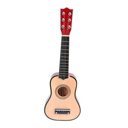 CLISPEED Gitarre kinderinstrumente musikinstrumente Gitarre für Kinderzimmer Anfänger Gitarre Musical Mini erste Ukulele Gitarrenlernkit Reise akustische Gitarre Hölzern Beige CLISPEED Gitarre kinderinstrumente musikinstrumente Gitarre für Kinderzimmer Anfänger Gitarre Musical Mini erste Ukulele Gitarrenlernkit Reise akustische Gitarre Hölzern Beige von CLISPEED