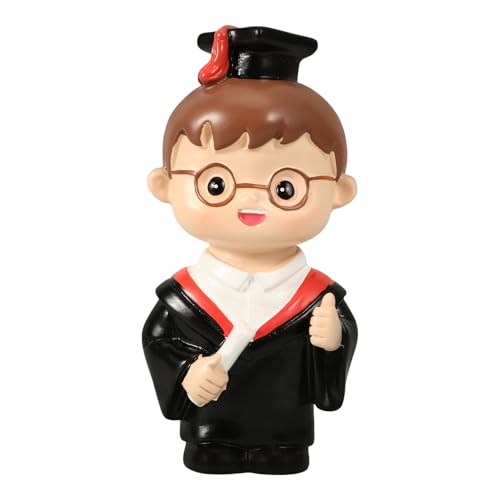 CLISPEED Graduierungs dekoration Resin Cake Topper Niedliche Doktor figur Tortendeko für Abschlussfeier Kuchen und Dessert Vielseitig als Desktop ornament Kompakte CLISPEED Graduierungs dekoration Resin Cake Topper Niedliche Doktor figur Tortendeko für Abschlussfeier Kuchen und Dessert Vielseitig als Desktop ornament Kompakte von CLISPEED