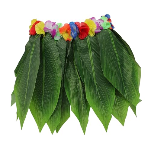 CLISPEED Hawaiianischer Blätterrock Für Erwachsene Mit Verstellbarem Gummibund Tropischer Kostümrock Für Partys Tänze Und Luau-events Leichtes Und Langlebiges Material Tiefrot CLISPEED Hawaiianischer Blätterrock Für Erwachsene Mit Verstellbarem Gummibund Tropischer Kostümrock Für Partys Tänze Und Luau-events Leichtes Und Langlebiges Material Tiefrot von CLISPEED