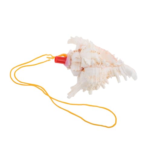 CLISPEED Großes Natürliches Conch Shell Horn mit Trageband Harmonischer Dekoratives Muschelblashorn Einfach zu Einzigartiges Meeresornament für Zuhause CLISPEED Großes Natürliches Conch Shell Horn mit Trageband Harmonischer Dekoratives Muschelblashorn Einfach zu Einzigartiges Meeresornament für Zuhause von CLISPEED