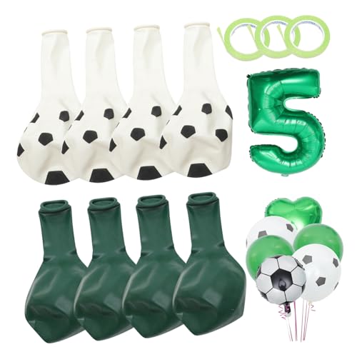 CLISPEED Grünes Fußball Folienballon mit Stern Geburtstag Party Dekoration Fußball Party Supplies für Jungen Mädchen Geburtstagsdeko Zubehör CLISPEED Grünes Fußball Folienballon mit Stern Geburtstag Party Dekoration Fußball Party Supplies für Jungen Mädchen Geburtstagsdeko Zubehör von CLISPEED