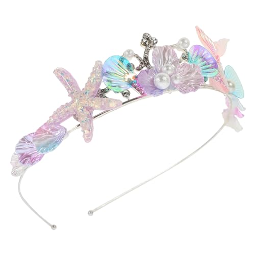 CLISPEED Haarkrone Meerjungfrau Meerjungfrau Kostüm Muschel Stirnband Blau Haarband Mode mermaid costume Meerjungfrauen-Haarbänder für Mädchen mermaid party Partykostümzubehör Metall CLISPEED Haarkrone Meerjungfrau Meerjungfrau Kostüm Muschel Stirnband Blau Haarband Mode mermaid costume Meerjungfrauen-Haarbänder für Mädchen mermaid party Partykostümzubehör Metall von CLISPEED