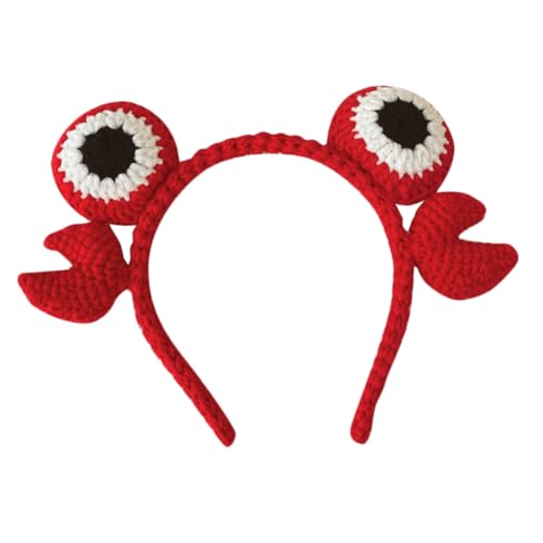 CLISPEED Haarreif Krabben Stirnband Lustiger Haarschmuck für Kostümpartys Halloween Karneval und Alltag Weiches Material Bequem Dekorativ und Schonend für Haare von CLISPEED