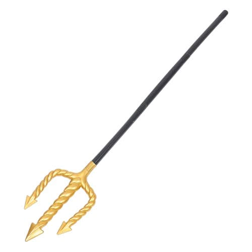 CLISPEED Halloween Cosplay Requisit aus Kunststoff Imitation Trident Dekorativer Teufelstab für Party und Grusel Deko Robustes Kunststoffmaterial Einzigartige Form für Festliche Atmosphäre von CLISPEED