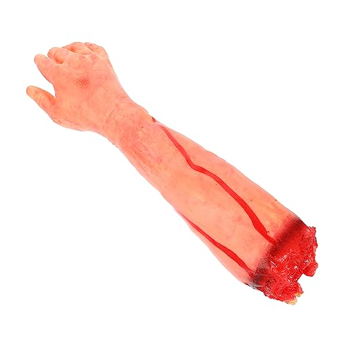 CLISPEED Halloween Gruselige Fake Körperteil Requisite Realistische Abgetrennte Hand für Schaurige Deko im Geisterhaus für Partys und Bühnenaufführungen CLISPEED Halloween Gruselige Fake Körperteil Requisite Realistische Abgetrennte Hand für Schaurige Deko im Geisterhaus für Partys und Bühnenaufführungen von CLISPEED