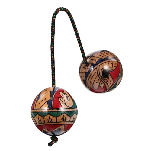CLISPEED Handbemalter Sandball Percussioninstrument für Schlagzeuger Geschenk Leichter Rhythmusball mit Farbiger Bemalung Praktisches Einhand Musikinstrument für Gitarre Violine Ukulele CLISPEED Handbemalter Sandball Percussioninstrument für Schlagzeuger Geschenk Leichter Rhythmusball mit Farbiger Bemalung Praktisches Einhand Musikinstrument für Gitarre Violine Ukulele von CLISPEED