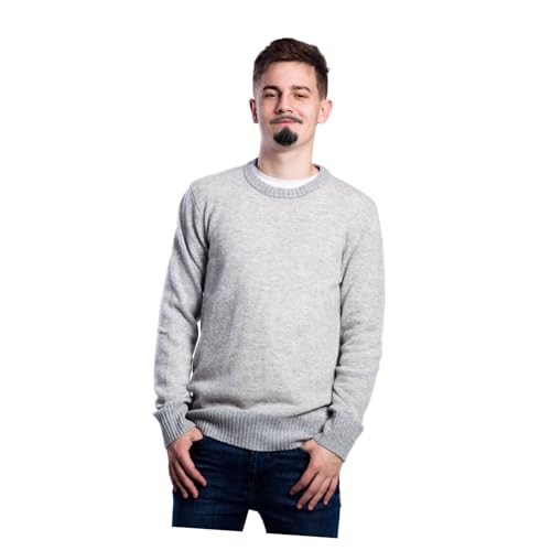 CLISPEED Handgefertigter Realistischer Falscher Vollbart aus Echtem Haar Verstellbar Natürlicher Look für Film Theater Cosplay und Halloween kostümierung für Männer CLISPEED Handgefertigter Realistischer Falscher Vollbart aus Echtem Haar Verstellbar Natürlicher Look für Film Theater Cosplay und Halloween kostümierung für Männer von CLISPEED