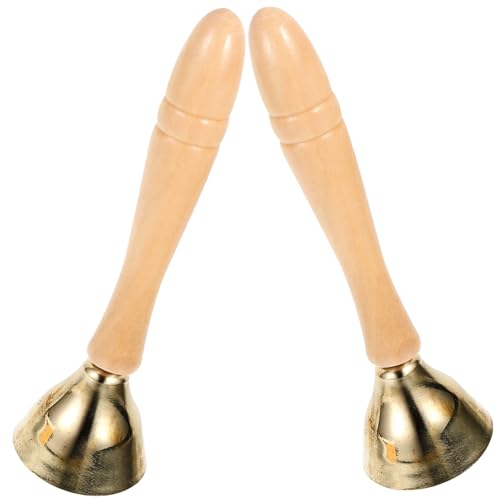 CLISPEED Handglocken Pädagogisches Percussion Reinem Kupfer mit Griff Fördert Rhythmusgefühl und Musikalische Früherziehung für Kleinkinder und Vorschulkinder CLISPEED Handglocken Pädagogisches Percussion Reinem Kupfer mit Griff Fördert Rhythmusgefühl und Musikalische Früherziehung für Kleinkinder und Vorschulkinder von CLISPEED