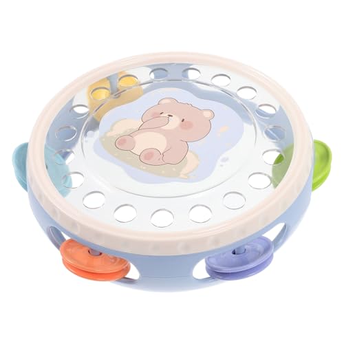 CLISPEED Handheld Tambourine Drum Bell Lernspielzeug für Musikinstrument zur des Rhythmusgefühls Stabil und Leicht Pinkes Bärendesign für Spiel und Spaß CLISPEED Handheld Tambourine Drum Bell Lernspielzeug für Musikinstrument zur des Rhythmusgefühls Stabil und Leicht Pinkes Bärendesign für Spiel und Spaß von CLISPEED