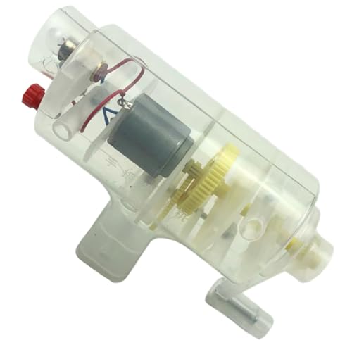 CLISPEED Handkurbelgenerator für Physikunterricht Mechanischer DIY Stromgenerator Handbetriebenes Experimentiergerät Magnetisches Lernspielzeug für Schüler von CLISPEED
