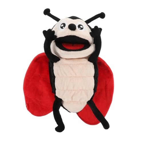 CLISPEED Handpuppe Marienkäfer für Plüsch zum Geschichtenerzählen Interaktives aus Weichem Baumwollmaterial für Fantasieaktivitäten und Eltern Spiele CLISPEED Handpuppe Marienkäfer für Plüsch zum Geschichtenerzählen Interaktives aus Weichem Baumwollmaterial für Fantasieaktivitäten und Eltern Spiele von CLISPEED