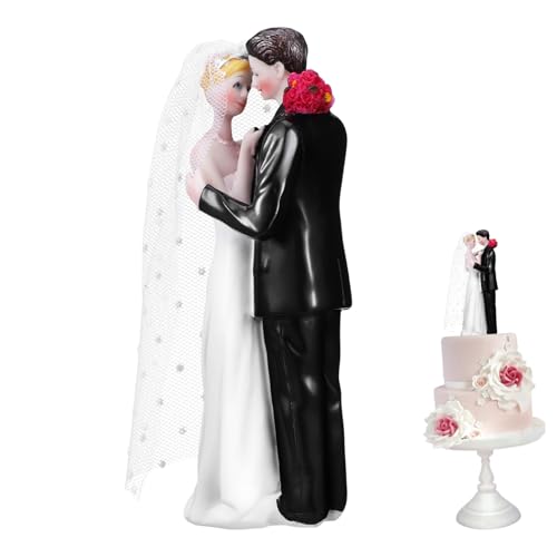 CLISPEED Hochzeitstortenfigur Brautpaar aus Resin Filigrane Handarbeit Dekorativer Cake Topper für Romantische Hochzeitsfeier Langlebige Erinnerung an Besonderen Tag CLISPEED Hochzeitstortenfigur Brautpaar aus Resin Filigrane Handarbeit Dekorativer Cake Topper für Romantische Hochzeitsfeier Langlebige Erinnerung an Besonderen Tag von CLISPEED