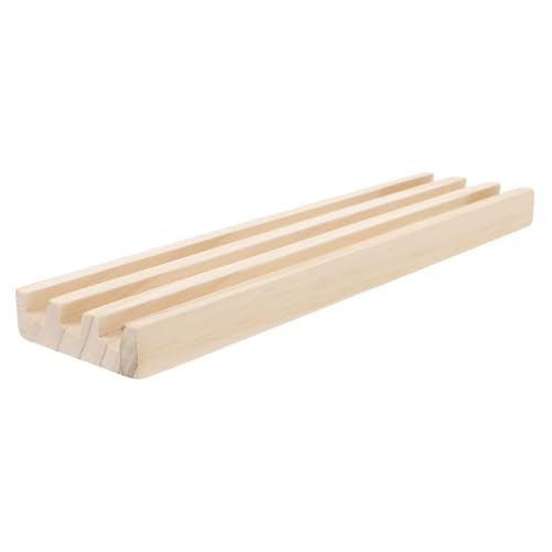 CLISPEED Holz Domino Halter Stabile Domino Basis Aus Naturholz Tablett Für Tischspiele Und Kreative Dekoration CLISPEED Holz Domino Halter Stabile Domino Basis Aus Naturholz Tablett Für Tischspiele Und Kreative Dekoration von CLISPEED
