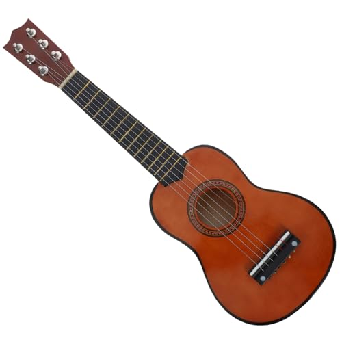 CLISPEED Holz Gitarre für Musikinstrument für Anfänger mit Verstellbaren Pädagogisches Kaffee Farbe für Kreative und Musikalisches Lernen CLISPEED Holz Gitarre für Musikinstrument für Anfänger mit Verstellbaren Pädagogisches Kaffee Farbe für Kreative und Musikalisches Lernen von CLISPEED