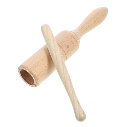CLISPEED Holz Guiro Percussion Instrument für Pädagogisches Rhythmus Klarer Klang Handliches Design Fördert Musikalisches Bewusstsein und Gehirnentwicklung CLISPEED Holz Guiro Percussion Instrument für Pädagogisches Rhythmus Klarer Klang Handliches Design Fördert Musikalisches Bewusstsein und Gehirnentwicklung von CLISPEED