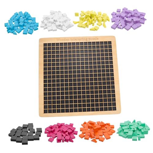 CLISPEED Holz Puzzle Montessori Lernspielzeug Kreative Tierformen Fein Verarbeitet Pädagogisches Holzbaustein für Jungen Mädchen Ab Jahren von CLISPEED