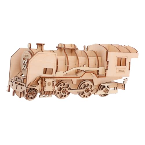 CLISPEED Holz Puzzle Zugmodell DIY Handgefertigt Kreatives Lernspielzeug für Hand Augen Koordination aus Hochwertigem Holz CLISPEED Holz Puzzle Zugmodell DIY Handgefertigt Kreatives Lernspielzeug für Hand Augen Koordination aus Hochwertigem Holz von CLISPEED