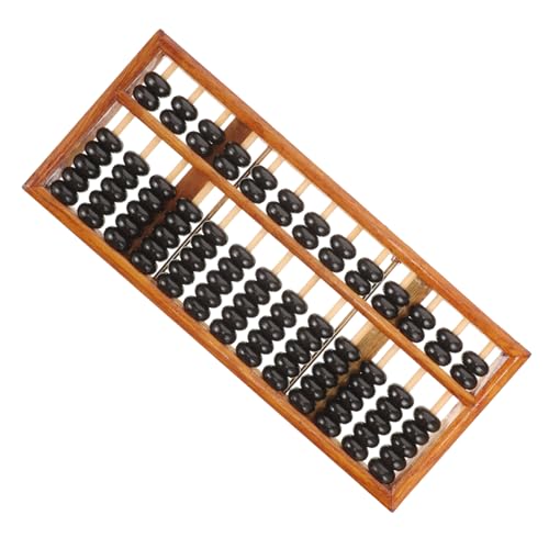 CLISPEED Holz Spalten Perlen Vintage Design Lernspielzeug Gehirnentwicklung Rechenhilfe für Schüler Mathematisches Rechenrahmen für Schule und Zuhause CLISPEED Holz Spalten Perlen Vintage Design Lernspielzeug Gehirnentwicklung Rechenhilfe für Schüler Mathematisches Rechenrahmen für Schule und Zuhause von CLISPEED
