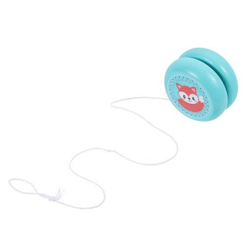 CLISPEED Holz Yoyo Ball mit Cartoon Muster Robustes Holzspielzeug für Kleines Yo Yo zur Stärkung der Handgelenksmuskulatur Glatte Oberfläche Sicher und Langlebig für Jungen und Mädchen von CLISPEED