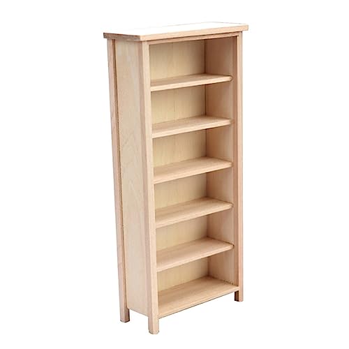 CLISPEED Holzbuchhandelmodell Puppenhaus Puppenstubenmöbel Mini-bücherregal Für Mini-bücher Kleines Hauszubehör Möbeldekoration Miniatur-bücherregal Mini-bücherregal Aus Holz CLISPEED Holzbuchhandelmodell Puppenhaus Puppenstubenmöbel Mini-bücherregal Für Mini-bücher Kleines Hauszubehör Möbeldekoration Miniatur-bücherregal Mini-bücherregal Aus Holz von CLISPEED