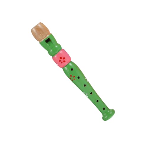 CLISPEED Holzflöte für Orff Spielzeuginstrument aus Holz Fördert Musikalität und Koordination für Junge Mädchen Langlebig und Farbenfroh von CLISPEED