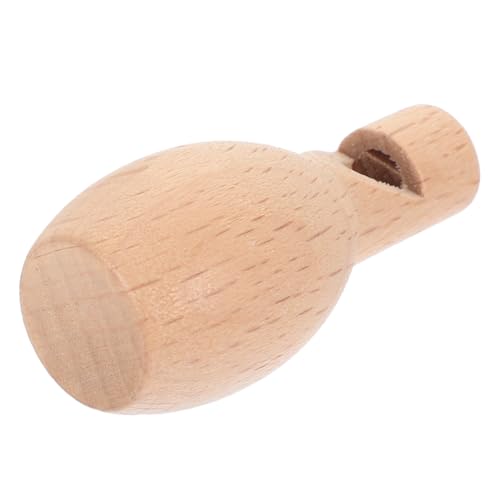 CLISPEED Holzpfeife DIY Pfeife Musikinstrument Kreativ Lernspielzeug für Mädchen Jungen Kompakt Leicht Tragbar von CLISPEED