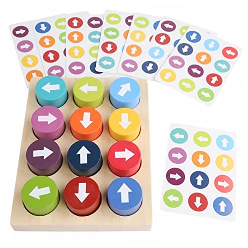 CLISPEED Holzpfeil Lernspielzeug Farbmatching für Logisches Training Kognitive Entwicklung und Hand Auge Koordination für Frühe Bildung und Familienspiele CLISPEED Holzpfeil Lernspielzeug Farbmatching für Logisches Training Kognitive Entwicklung und Hand Auge Koordination für Frühe Bildung und Familienspiele von CLISPEED