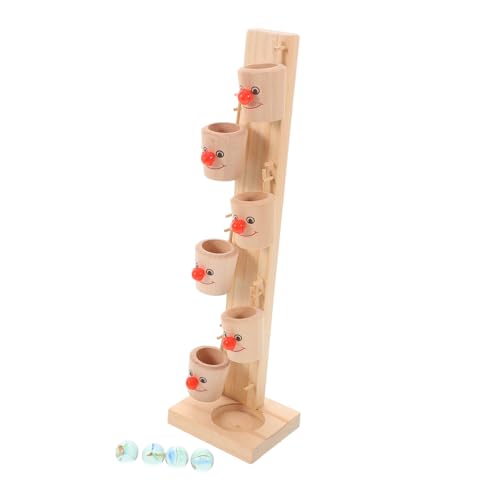 CLISPEED Holzspielzeug Ballrutsche für Ab Jahren Motorikförderndes Lernspielzeug mit Bunten Kugeln Koordinations Reaktionsspiel für Kleinkinder Montessori inspiriertes Entwicklungsset CLISPEED Holzspielzeug Ballrutsche für Ab Jahren Motorikförderndes Lernspielzeug mit Bunten Kugeln Koordinations Reaktionsspiel für Kleinkinder Montessori inspiriertes Entwicklungsset von CLISPEED