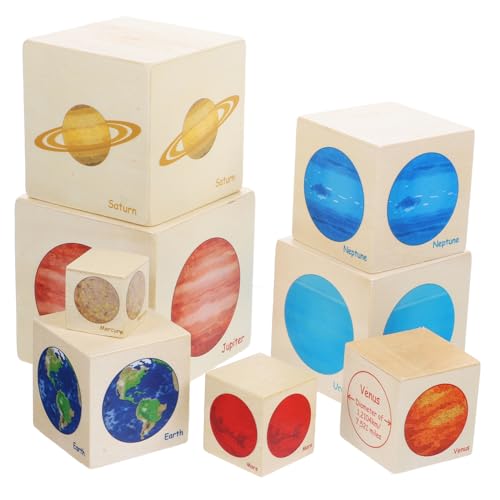 CLISPEED Holzspielzeug Lernspielzeug Stapelbare Planetenboxen Pädagogisch Farbenfroh Sicher Fördert Kreativität und Sowie Farberkennung Für Jungen und Mädchen Ab Jahren CLISPEED Holzspielzeug Lernspielzeug Stapelbare Planetenboxen Pädagogisch Farbenfroh Sicher Fördert Kreativität und Sowie Farberkennung Für Jungen und Mädchen Ab Jahren von CLISPEED