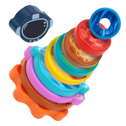 CLISPEED Interaktives Planetenspielzeug Stapelringe Lernspielzeug für Junge Mädchen Motorische Farb und Formerkennung Pädagogisch Montessori Ab Monaten CLISPEED Interaktives Planetenspielzeug Stapelringe Lernspielzeug für Junge Mädchen Motorische Farb und Formerkennung Pädagogisch Montessori Ab Monaten von CLISPEED