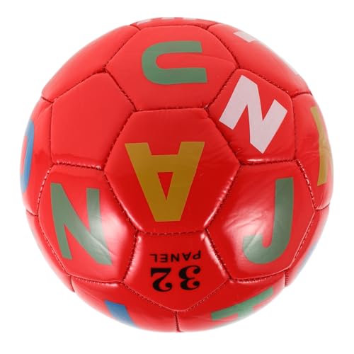 CLISPEED Junge Mädchen Fußballspielzeug Bunter Aufblasbarer Lernball mit Alphabet für Frühe Bildung Weicher Fußball für Drinnen als Geburtstagsgeschenk für Mädchen CLISPEED Junge Mädchen Fußballspielzeug Bunter Aufblasbarer Lernball mit Alphabet für Frühe Bildung Weicher Fußball für Drinnen als Geburtstagsgeschenk für Mädchen von CLISPEED