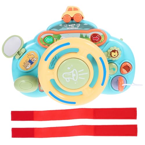 CLISPEED Junge Mädchen Lenkradspielzeug mit Musik und Fahrzeugsimulation Sicheres Tragbares Lernspielzeug Hand Auge Koordination und Kognitiven Fähigkeiten Geeignet für Kleinkinder CLISPEED Junge Mädchen Lenkradspielzeug mit Musik und Fahrzeugsimulation Sicheres Tragbares Lernspielzeug Hand Auge Koordination und Kognitiven Fähigkeiten Geeignet für Kleinkinder von CLISPEED