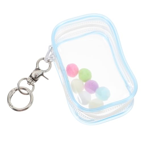 CLISPEED Klarer Figuren Display Beutel mit Schlüsselanhänger Tragbare Aufbewahrungstasche für Kleine Puppen Staubdicht und Transparent Organizer für Sammlerstücke und Mini Figuren CLISPEED Klarer Figuren Display Beutel mit Schlüsselanhänger Tragbare Aufbewahrungstasche für Kleine Puppen Staubdicht und Transparent Organizer für Sammlerstücke und Mini Figuren von CLISPEED
