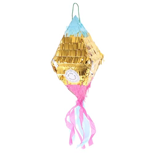 CLISPEED Kreative Diamant Piñata aus Aluminiumfolie Kindersicheres Partyspiel Dekoratives Geburtstags Accessoire für Festivalfeiern und Kinderparty Deko zum Befüllen mit Süßigkeiten und CLISPEED Kreative Diamant Piñata aus Aluminiumfolie Kindersicheres Partyspiel Dekoratives Geburtstags Accessoire für Festivalfeiern und Kinderparty Deko zum Befüllen mit Süßigkeiten und von CLISPEED