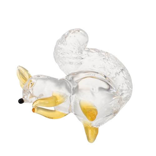CLISPEED Handgemachte Kristall Eichhörnchen Wohnkultur Figurine Entzückende Tier Ornament Für Geburtstag Party CLISPEED Handgemachte Kristall Eichhörnchen Wohnkultur Figurine Entzückende Tier Ornament Für Geburtstag Party von CLISPEED