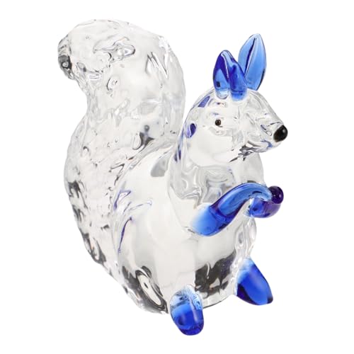 CLISPEED Kristalleichhörnchen einzigartige Geburtstagsgeschenk Einzigartiges Eichhörnchenverzierung Eichhörnchen Halskette Eichhörnchen-Schneekugel Schneckenfigur Blue CLISPEED Kristalleichhörnchen einzigartige Geburtstagsgeschenk Einzigartiges Eichhörnchenverzierung Eichhörnchen Halskette Eichhörnchen-Schneekugel Schneckenfigur Blue von CLISPEED