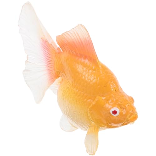 CLISPEED Künstliche Goldfisch Deko für Aquarium Realistisches Fischmodell aus Sicherem Material für Lernspielzeug Goldfisch Ornament für Aquarien CLISPEED Künstliche Goldfisch Deko für Aquarium Realistisches Fischmodell aus Sicherem Material für Lernspielzeug Goldfisch Ornament für Aquarien von CLISPEED
