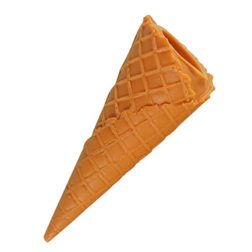 CLISPEED Künstlicher Eiscreme Tüten Boden Dekoratives Lebensmittelmodell für Schaufenster Deko und DIY Projekte Süße Präsentation für Eisdielen und Dessertgeschäfte von CLISPEED